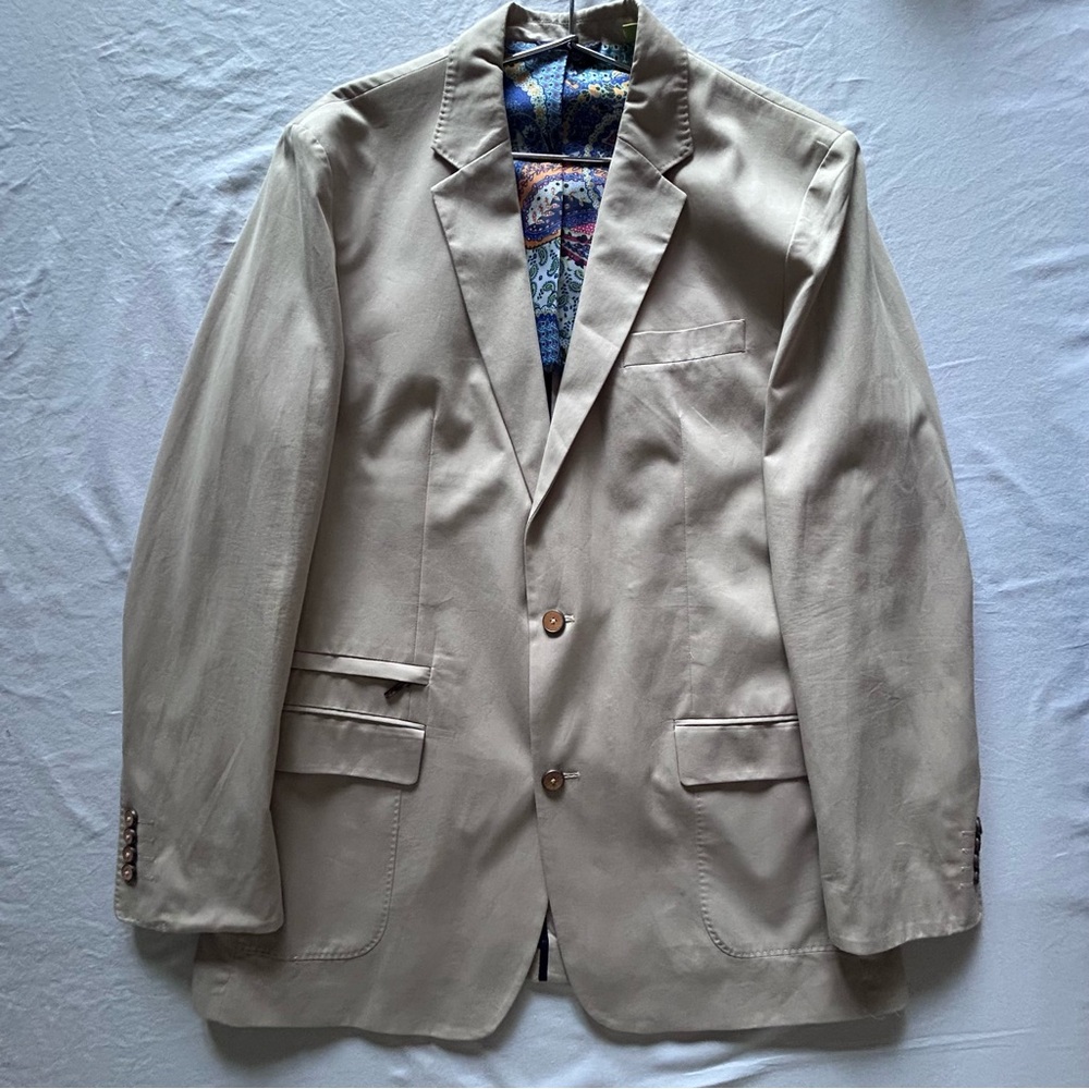 Robert Graham Tan Blazer Mens
